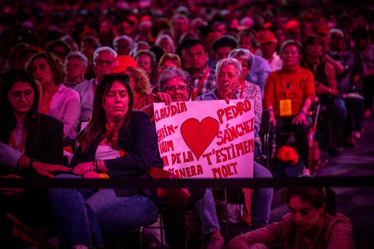 Asistentes a la cumbre progresista de este fin de semana en Barcelona.