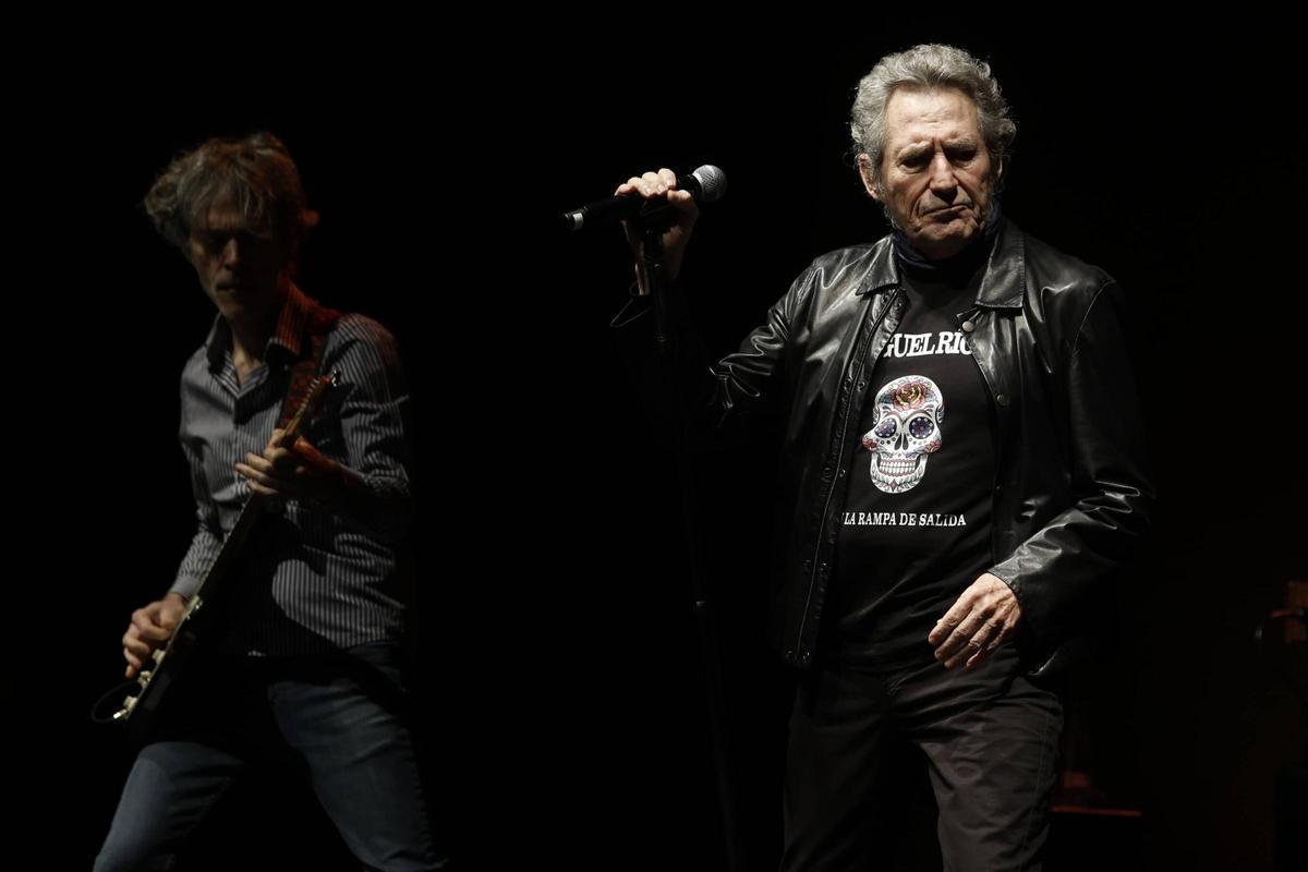 Concierto de Miguel Ríos en el Teatro de La Laboral