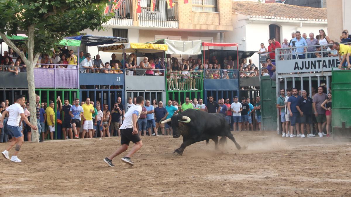 Los festejos volvieron a llenar una jornada más el expectante recinto taurino de Moró.