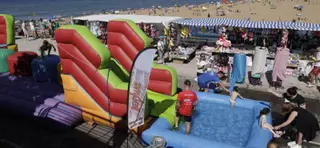 Colunga, entre gaitas, bolos y espuma: llegan las fiestas de Loreto