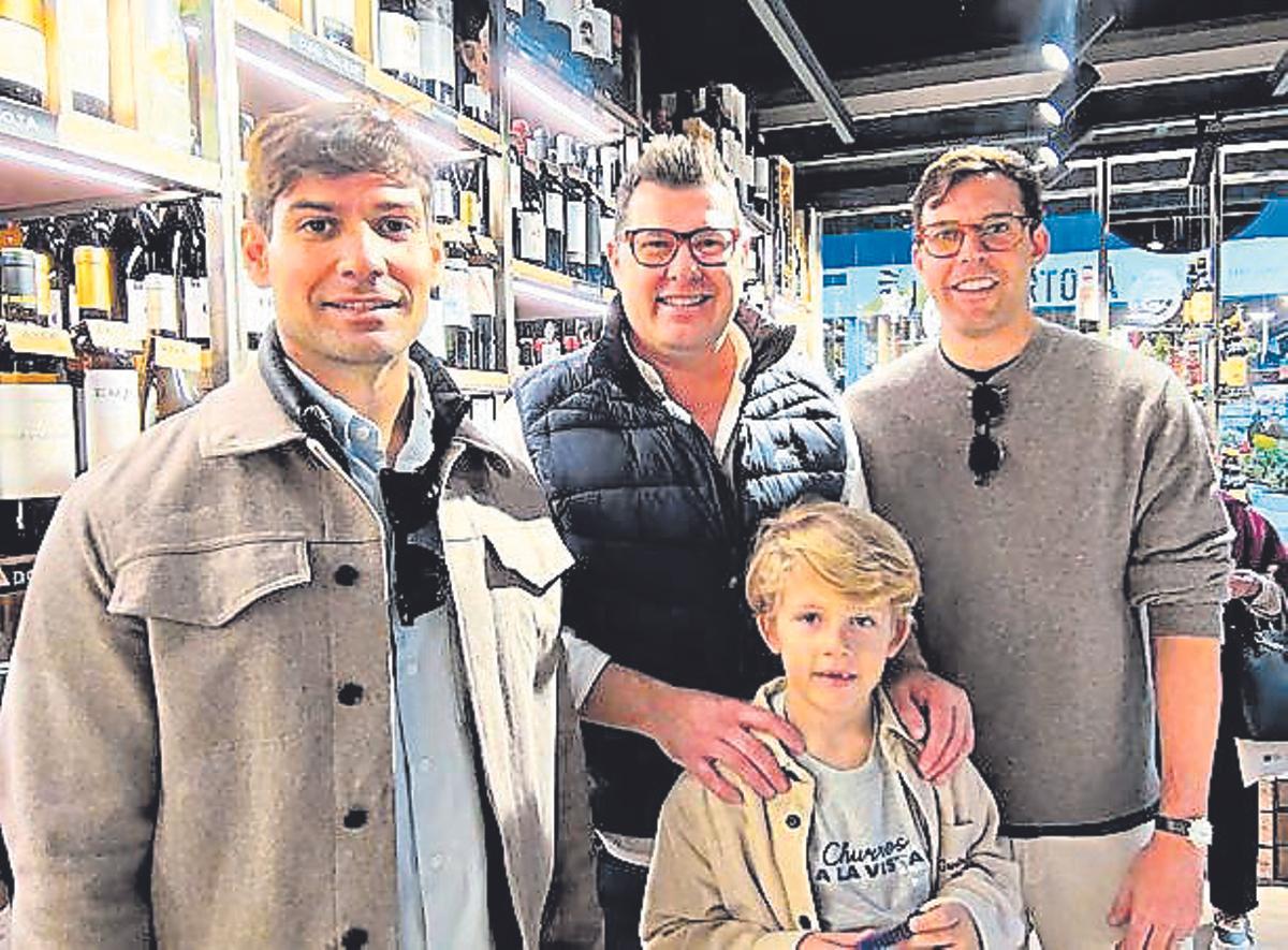 Iago Roel, Toni Fernández, Juan García y Nico.