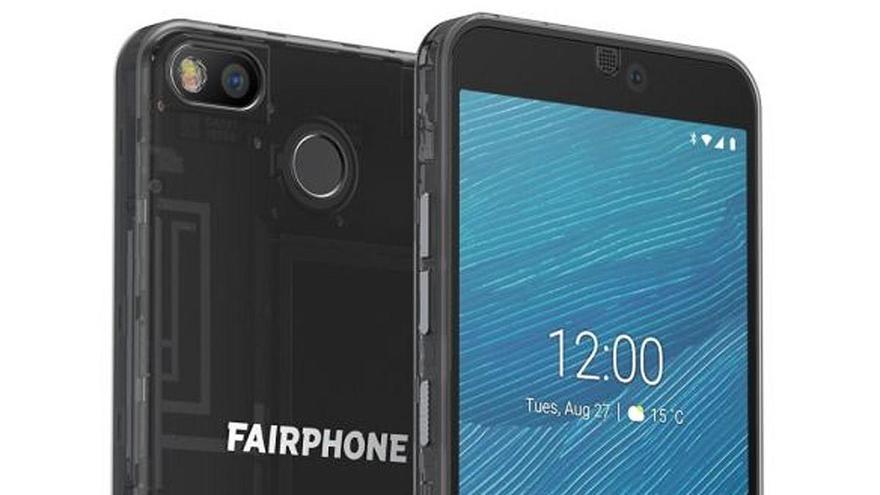 El Fairphone 3, de Fairphone, una de las marcas de teléfonos sostenibles.