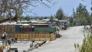 Los propietarios reclaman el desahucio del asentamiento chabolista de El Pajar