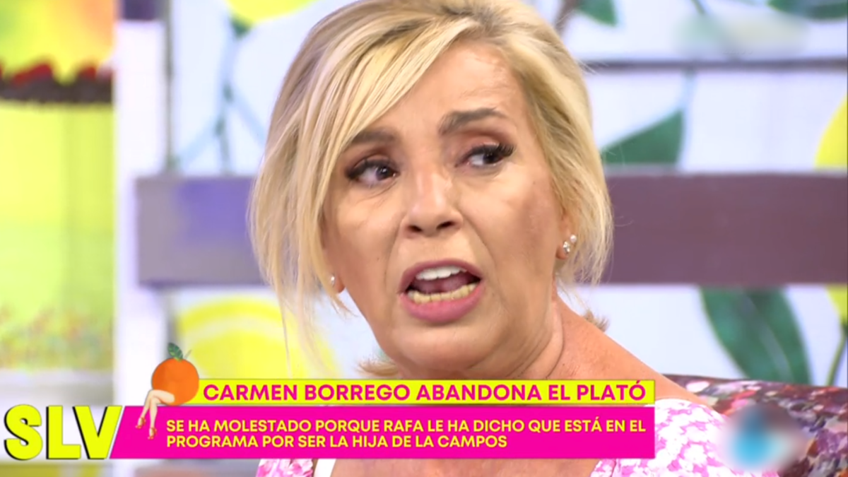 Carmen Borrego en 'Sálvame'