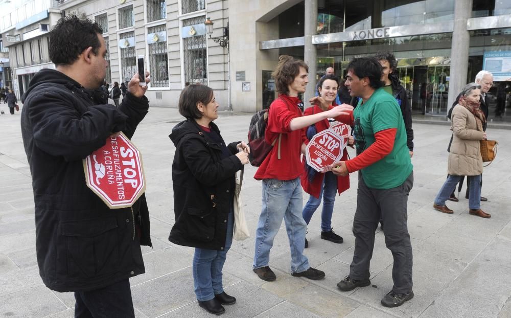 Kilómetros sobre ruedas contra los desahucios