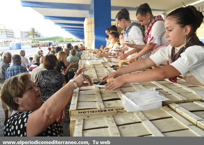 Torrà de la sardina en el Grao