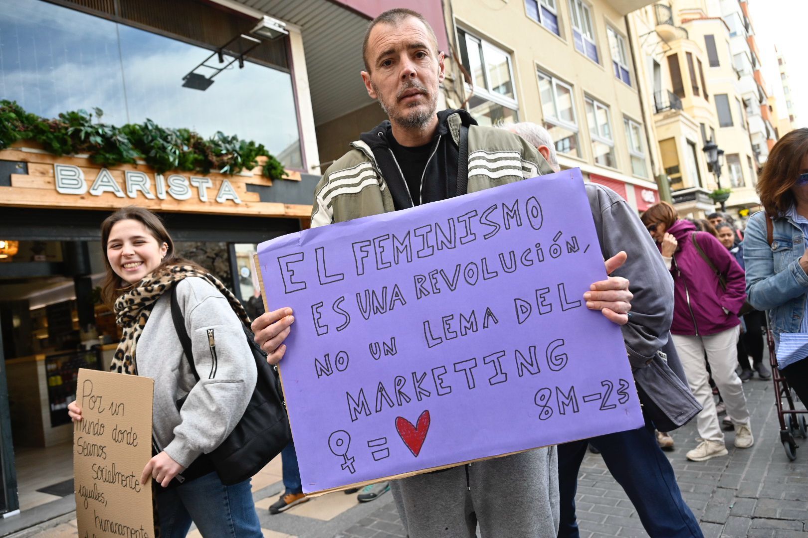 Galería: Manifestación por el 8M por los derechos LGTBI