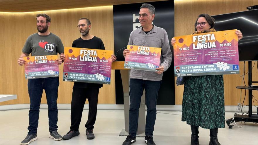 A “Festa da Lingua” promete diversión a esgalla no Día das Letras Galegas