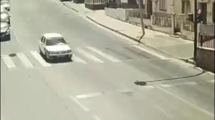 Detenido tras una persecución policial por las calles de Abarán