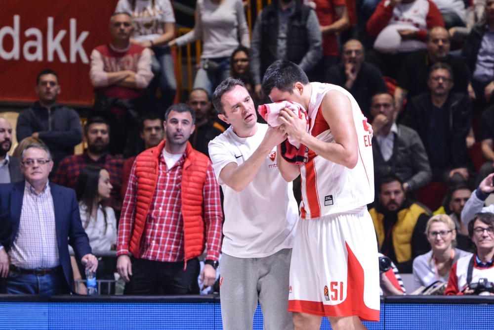 Estrella Roja - Valencia Basket, en imágenes