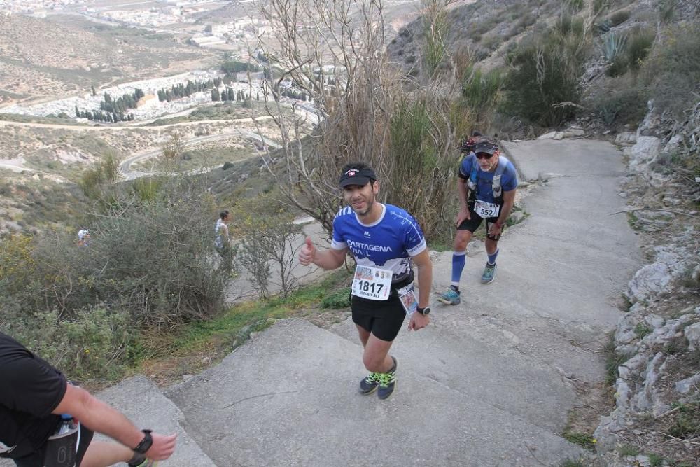 Ruta de las Fortalezas 2018 subida del Monte del Calvario