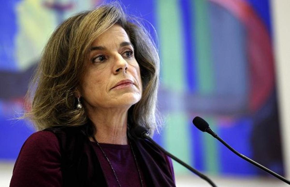 Ana Botella, al presentar l’informe municipal sobre la tragèdia del Madrid Arena. Ana Botella, al presentar l’informe municipal sobre la tragèdia del Madrid Arena.