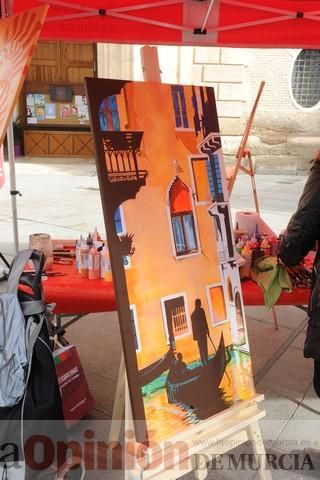 Pintores en la Plaza de Santa Eulalia