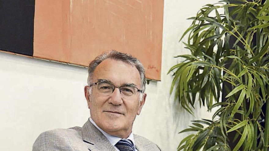 El presidente de la Fegamp y alcalde de O Barco, Alfredo García. // Fran Queiruga