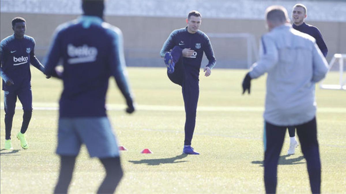 El Barça regresa al trabajo tras la derrota ante el Levante