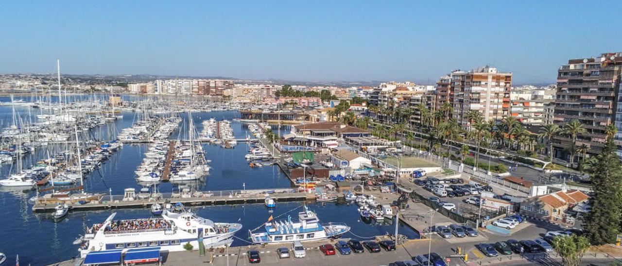 Imagen panorámica del centro de Torrevieja.