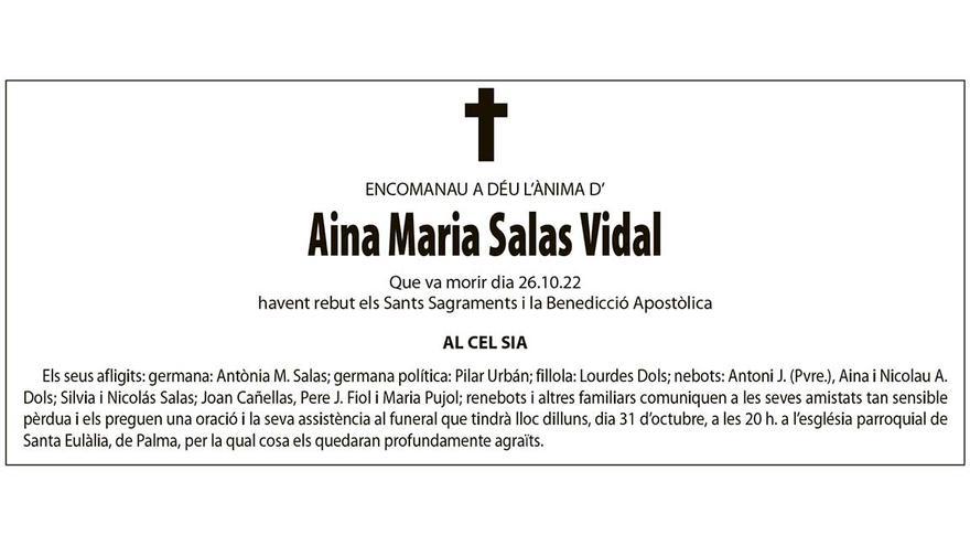 Aina Maria Salas Vidal