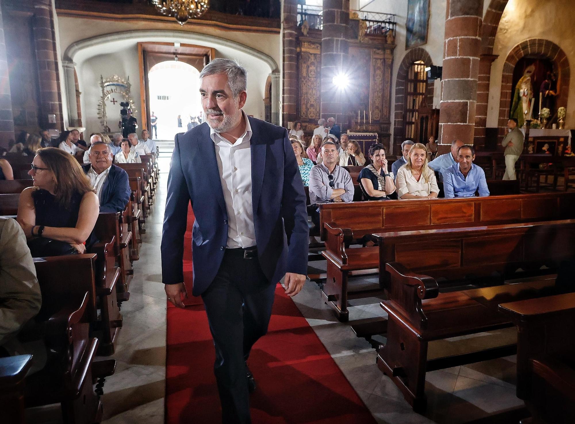 Funeral en memoria del expresidente Manuel Hermoso