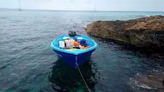 Rescatadas 16 personas llegadas en patera a Formentera
