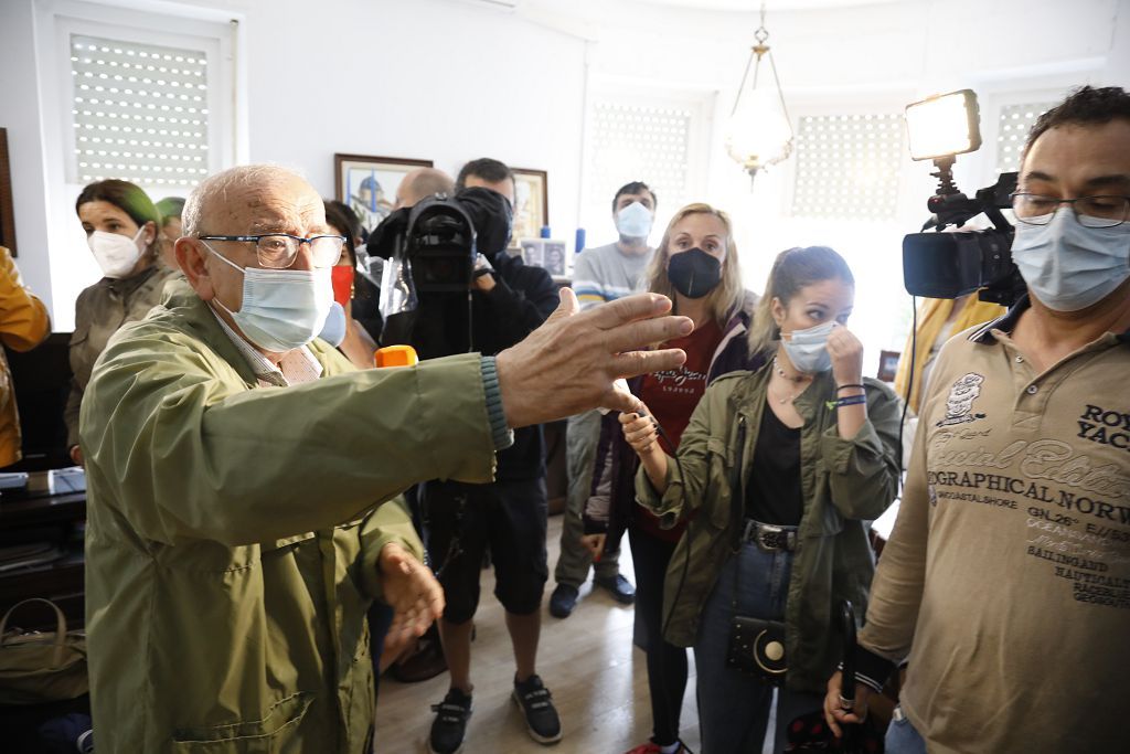 Impiden el desalojo de la vivienda de un jubilado en Cabo de Palos