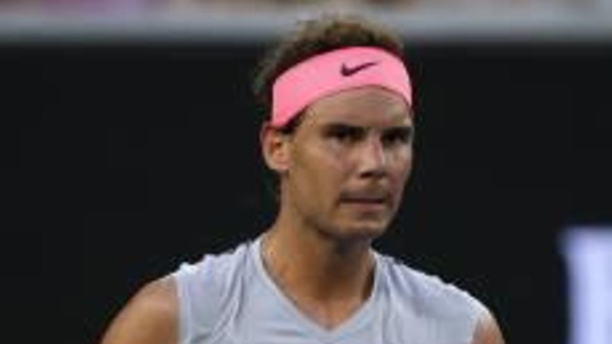 Rafa Nadal, molt controlat