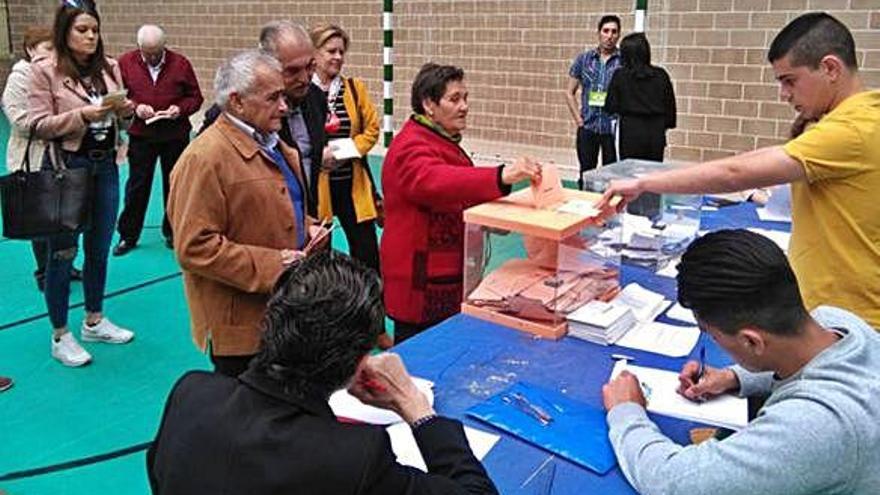 Colegio electoral de la ciudad de Toro en las elecciones generales del pasado 28 de abril.