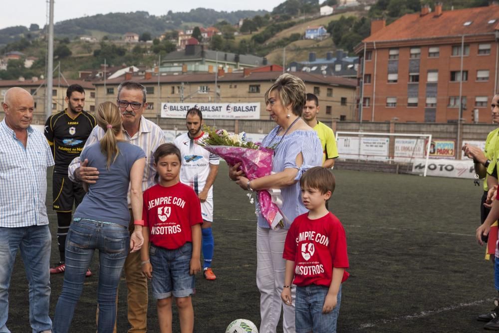 Memorial Saúl Lara con el partido L'Entregu - UP Langreo