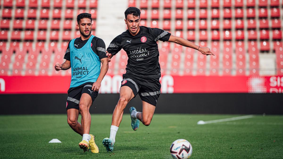 Reinier, durant un entrenament