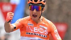 Andrew August, ganador de la etapa 3