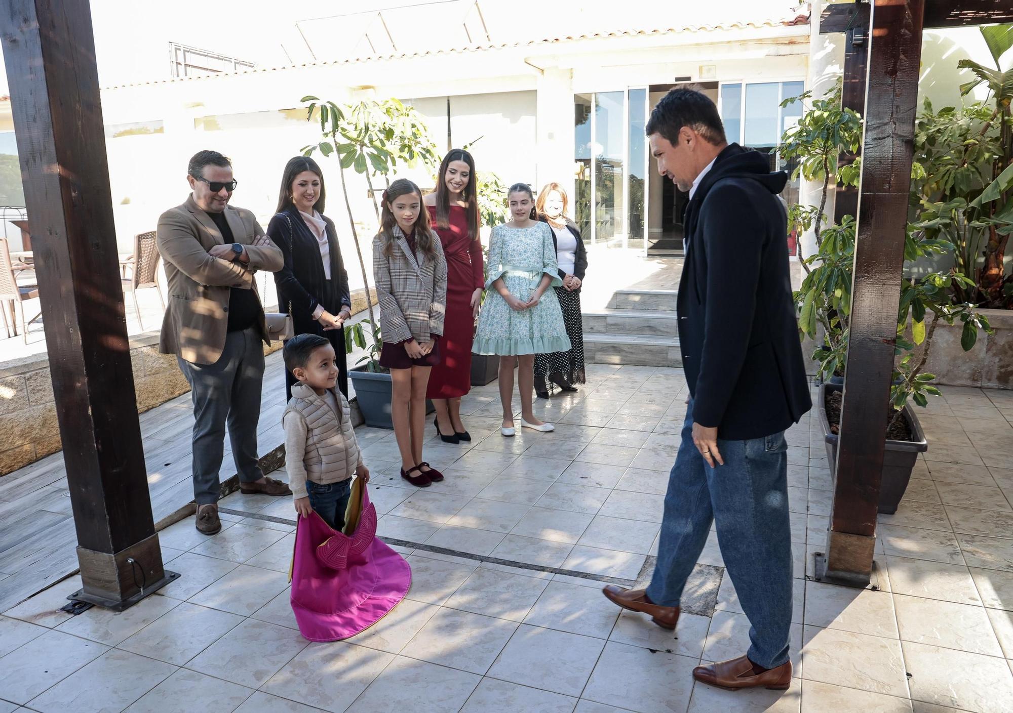 José María Manzanares, embajador de la Foguera Mercado Central