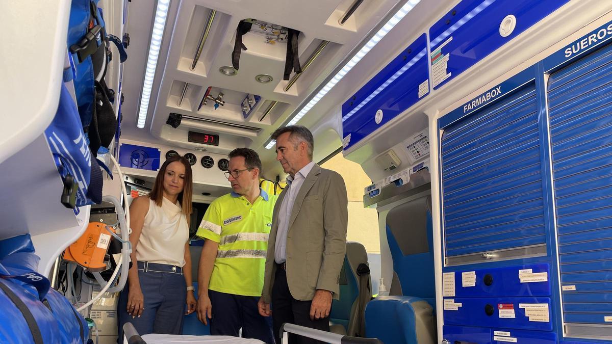 Visita de la consejera de Salud al SUAP de San Pedro del Pinatar.