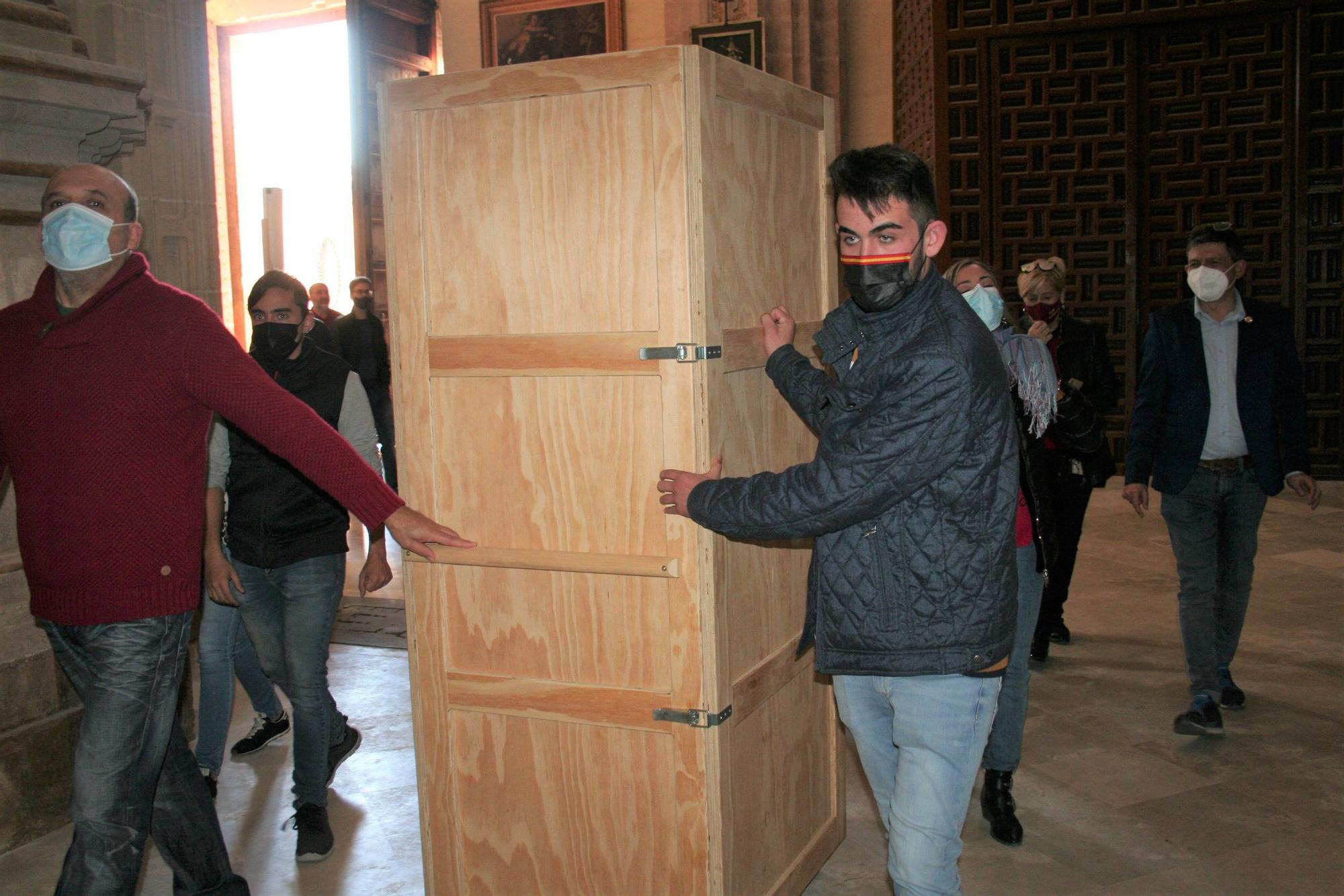 El Patrón de Lorca llega a la ciudad para presidir sus fiestas