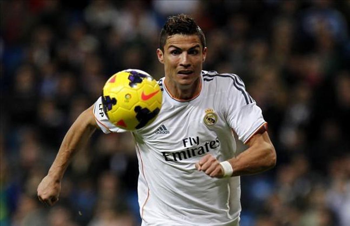 El madridista Cristiano Ronaldo. El madridista Cristiano Ronaldo.