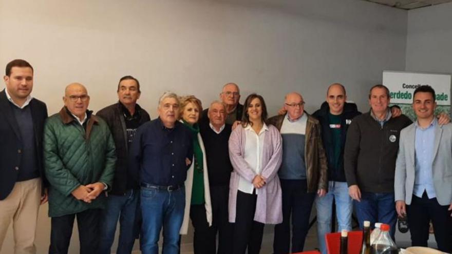 Homenaje a Sindo Fuentes por toda una vida de compromiso social en San Xurxo de Sacos