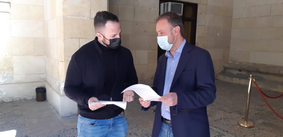 Rafa Mas y Natxo Bellido, ediles de Compromís