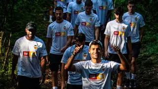 El Valencia comienza su concentración en Girona con doble sesión