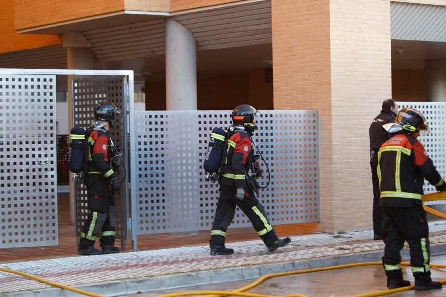 Incendio en una vivienda en Pinilla (Zamora)