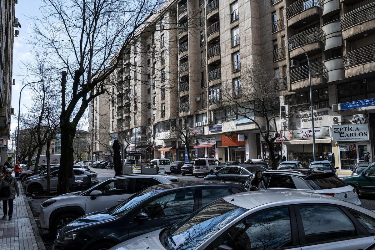 Así es la avenida de Portugal.