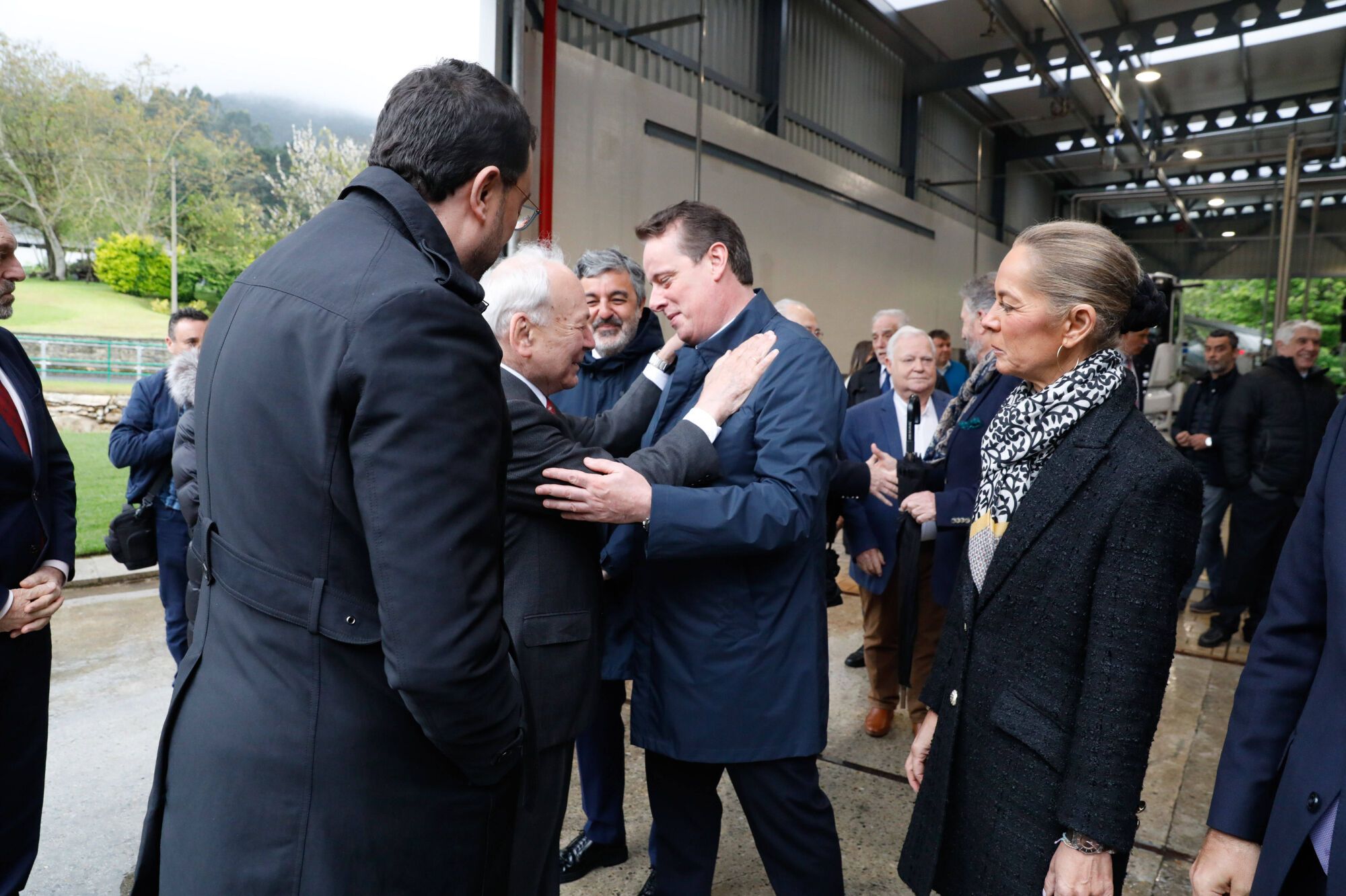 EN IMÁGENES: Inauguración de la nueva planta de Reny Picot en Anleo (Navia)