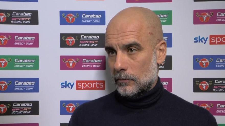 Guardiola: "La Premier League está en las manos del Arsenal"