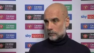 Dardo de Guardiola al Real Madrid tras proclamarse campeón