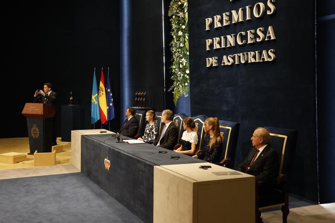 Ceremonia de entrega de la 42 edición de los Premios Princesa de Asturias