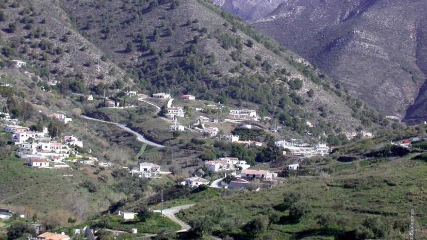 Viviendas supuestamente irregulares en la comarca de la Axarquía.