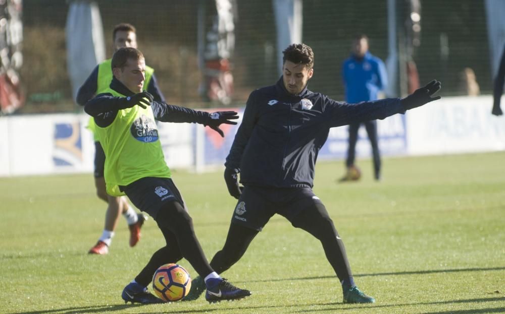 Última sesión antes del duelo ante Osasuna