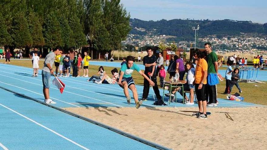 Salto de longitud, en una edición anterior del evento. // Gonzalo Núñez