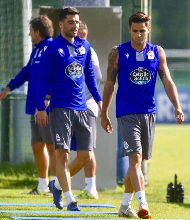 El cuerpo técnico encabezado por Juan Antonio Anquela diseñó para esta semana un plan de trabajo con seis entrenamientos, todos en la ciudad deportiva, antes del debut liguero del domingo.