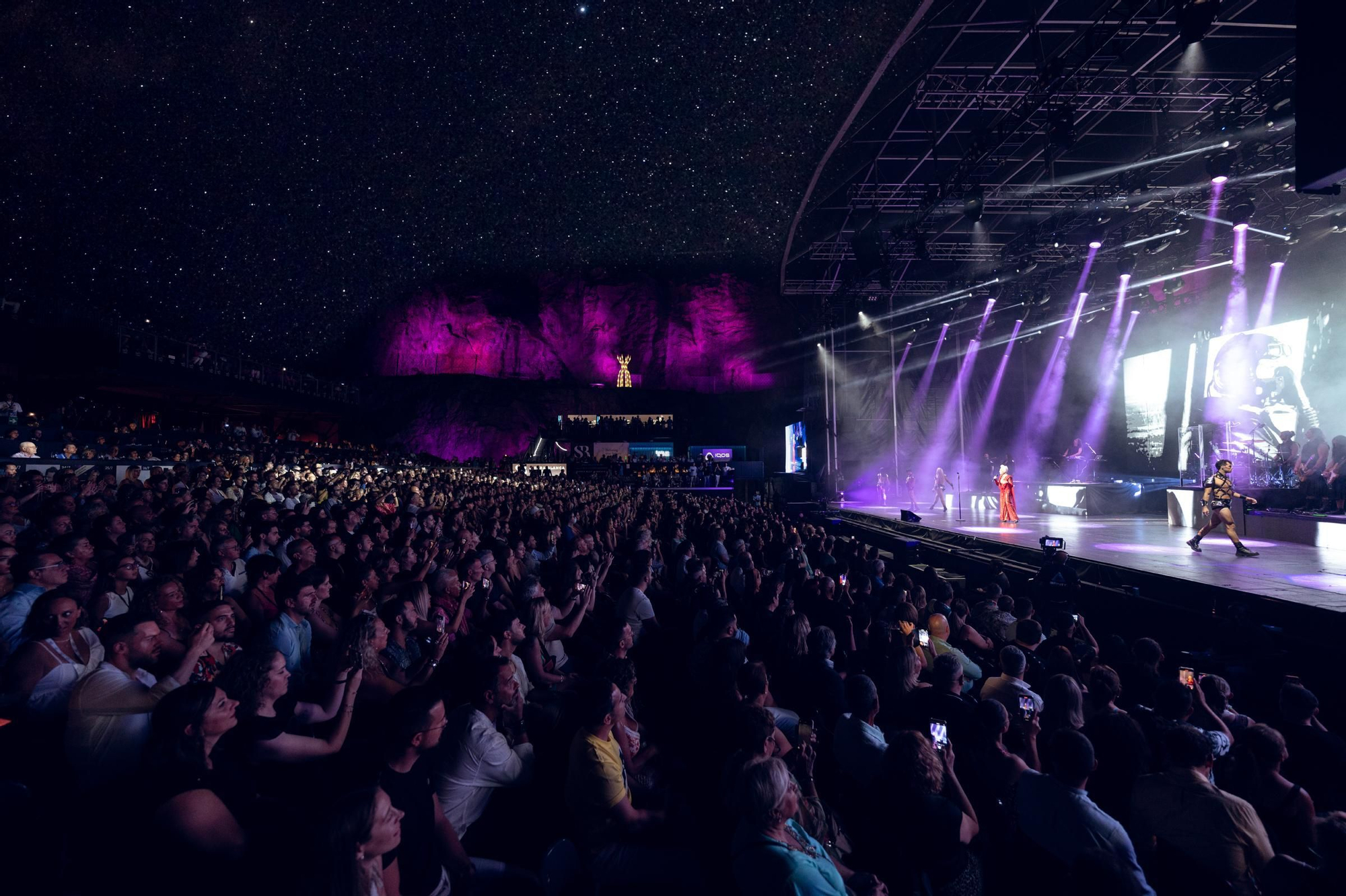 El concierto de Mónica Naranjo en Starlite Festival, en imágenes