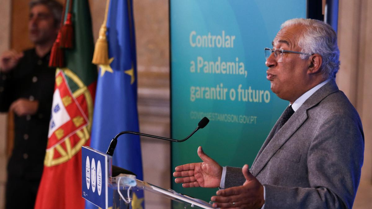 El presidente portugués António Costa.