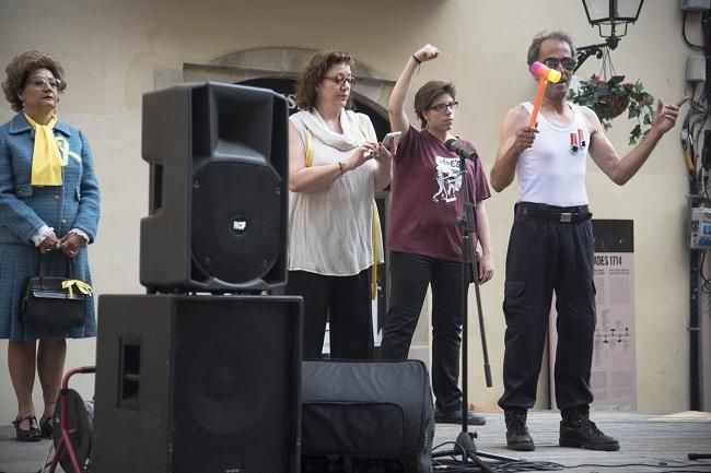 Arribada de la Flama del Canigó a Manresa