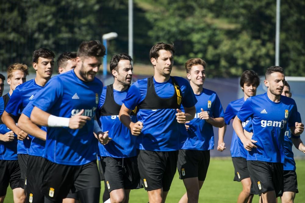 Entrenamiento del Real Oviedo